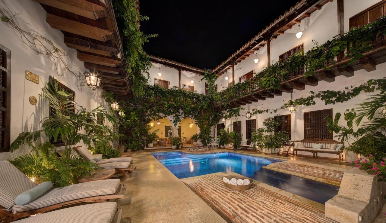 Hotel Boutique Casa Del Arzobispado Kartagena Zewnętrze zdjęcie