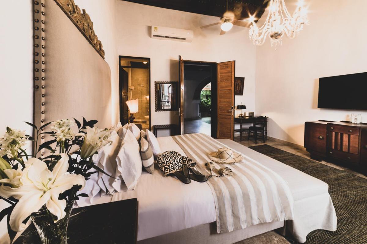 Hotel Boutique Casa Del Arzobispado Kartagena Zewnętrze zdjęcie