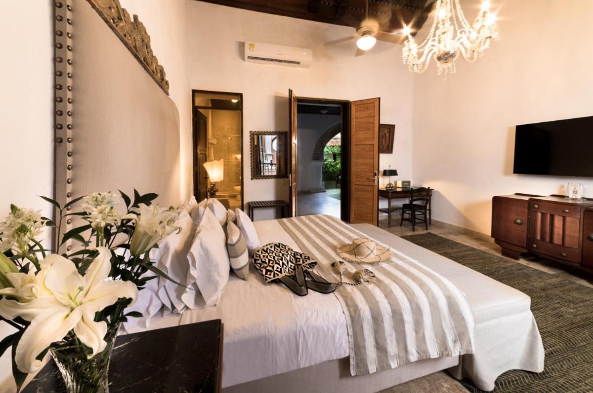 Hotel Boutique Casa Del Arzobispado Kartagena Zewnętrze zdjęcie
